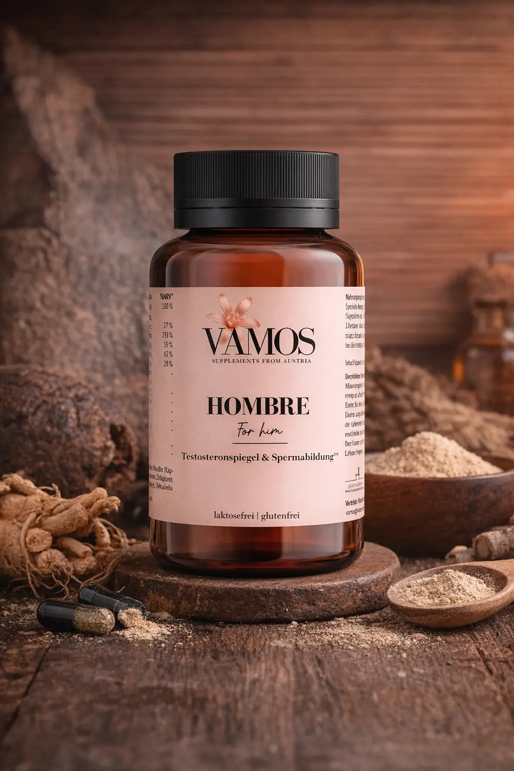 VAMOS HOMBRE (Testosteronspiegel & Spermabildung) - VAMOS AUSTRIA