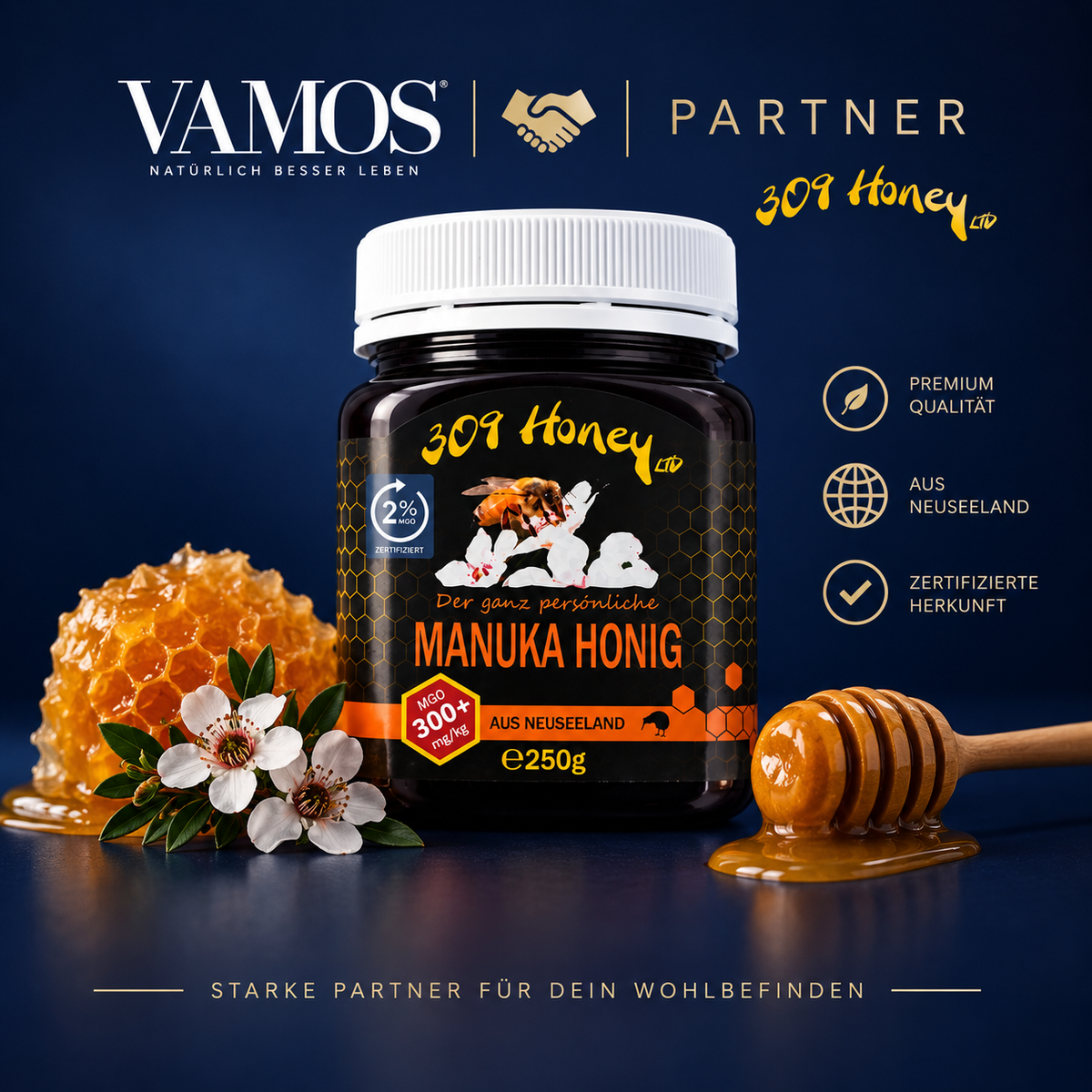 Manuka Honig 300 MGO
